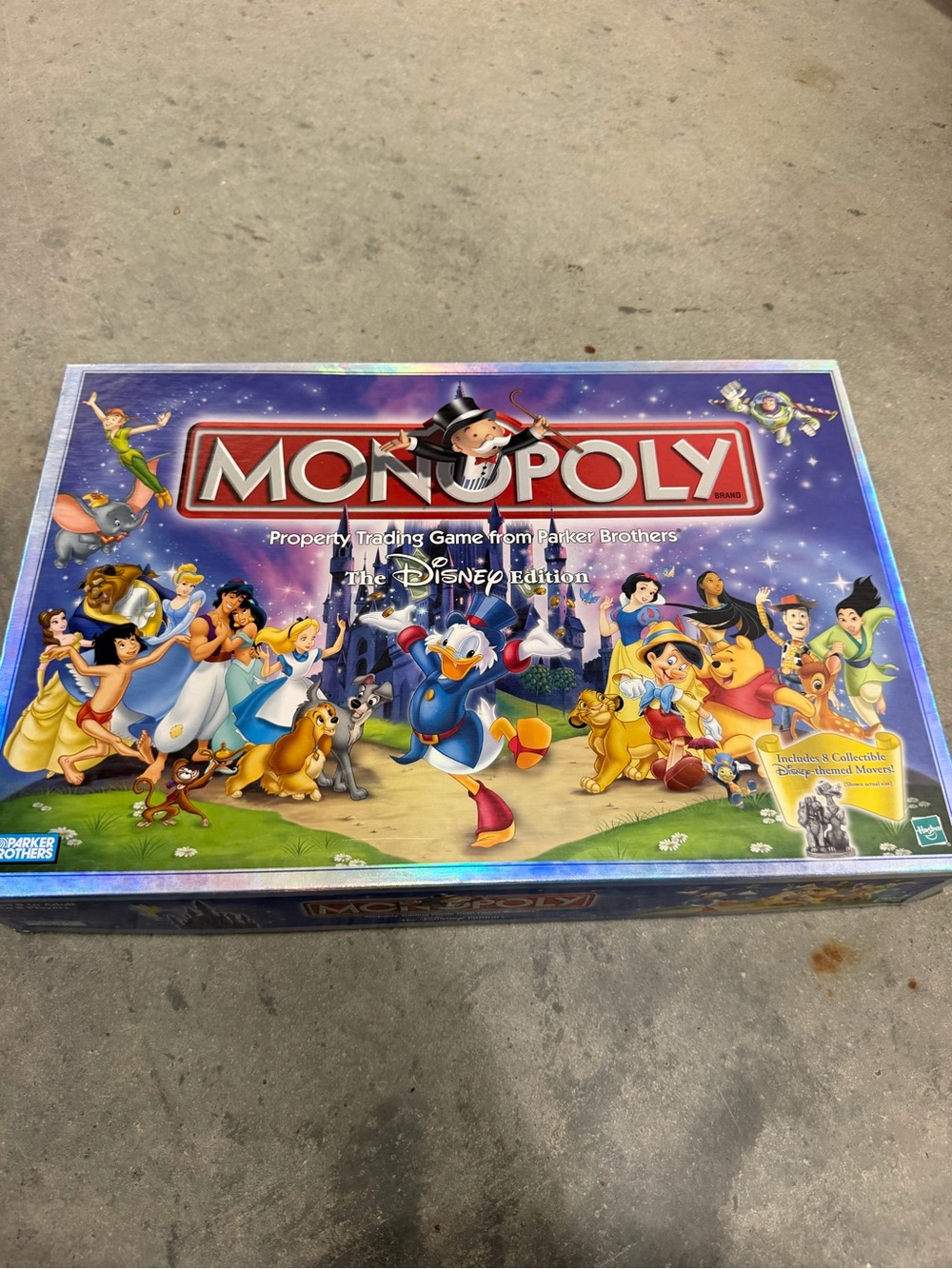 Monopoly The Disney Edition Board Game by Parker Brothers - Colorful New